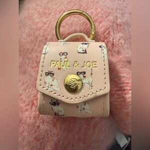 Paul & Joe Blush Pink Sunglass Cat Airpods Case